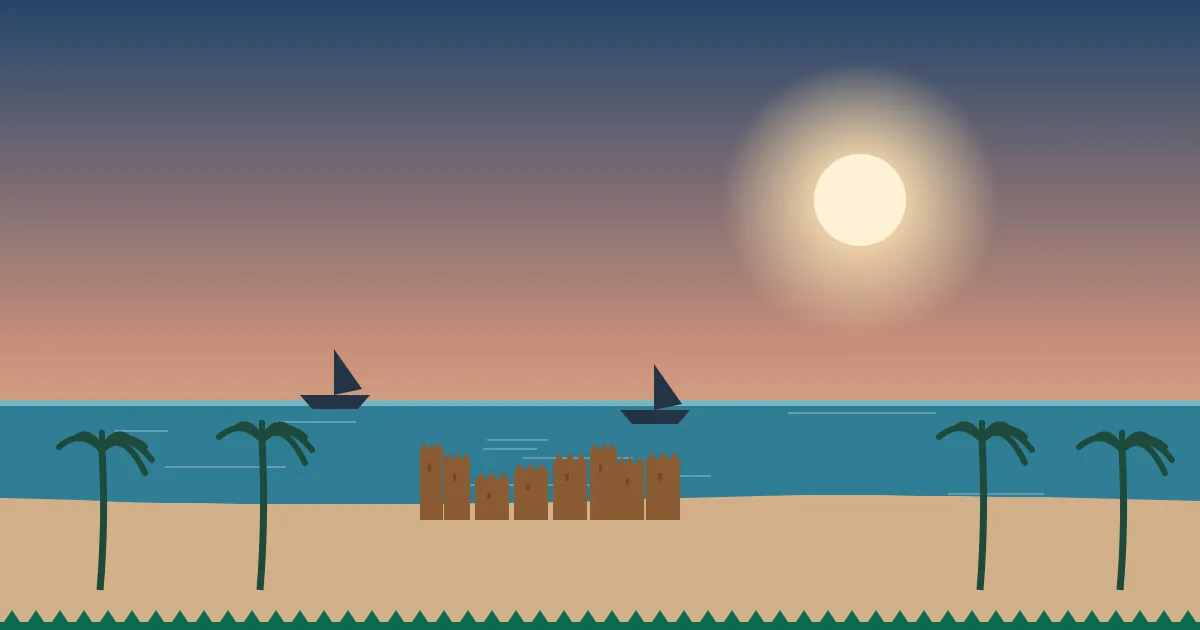Original Saudi100 illustration of Dammam