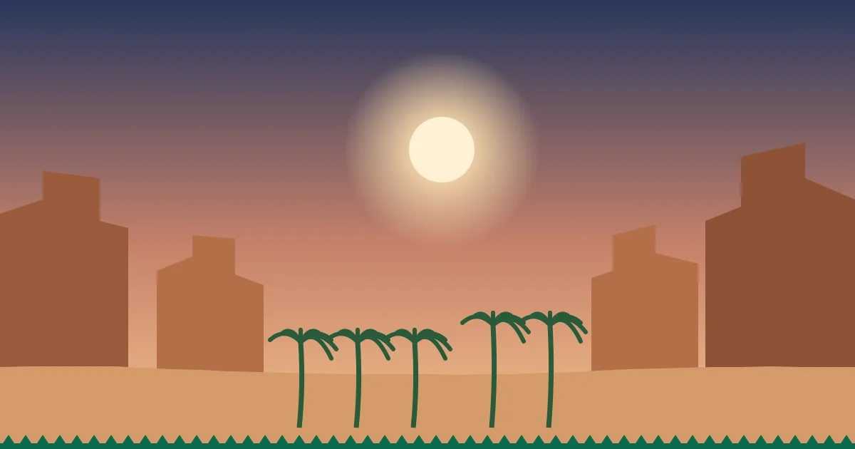 Original Saudi100 illustration of Tabuk